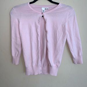 ⭐️3/$15⭐️Baby Pink Button Cardigan From Abound